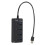 Concentrador USB 3.0 de 4 puertos negro 6