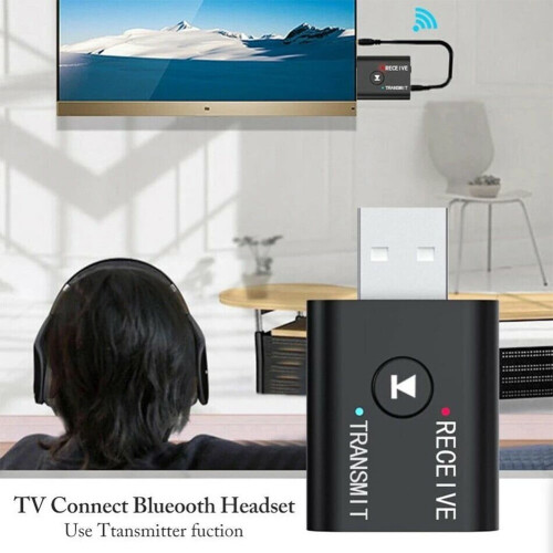 Bluetooth 5.0 sender/modtager 2-i-1 lydadapter 1