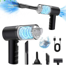 Aspiradoras SLMOTUAE para el hogar, aspiradora de mano potente de 120 W para coche, mini aspiradora de mano con carga USB y gran potencia de succión