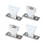 Roman Blind Cord Lock Set 4 Pieces 1
