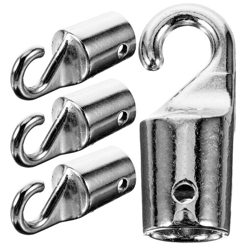 Blind Wand Hook Tip Replacement Metal 4Pcs