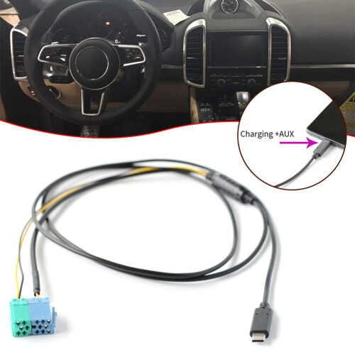 Prehrávač CD BECKER AUX audio a nabíjací kábel TYPE-C 2