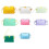Foldable Swimming Shoulder Bag 20x11x11cm-White Color 2