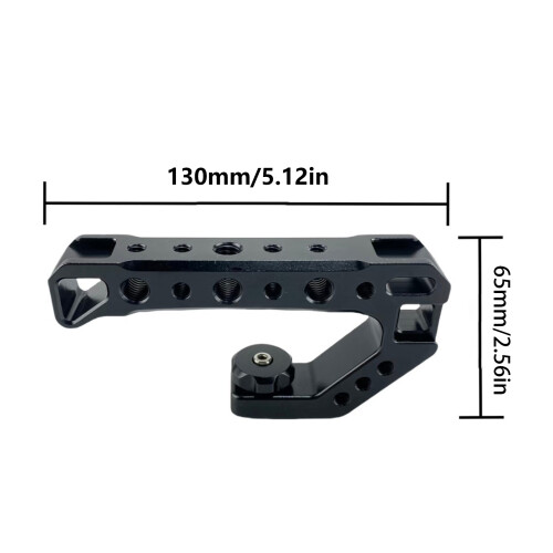 Lightweight DSLR Camera Top Handle Adapter Bracket Comfortable 1