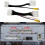 Front and Rear Camera Adapter Cable for Land Cruiser Prado 3