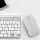 Set tastatură și mouse wireless, 2 piese 5