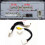 Front and Rear Camera Adapter Cable for Land Cruiser Prado 6