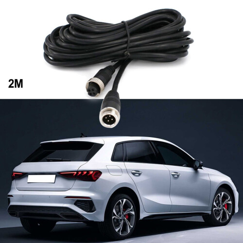 Καλώδιο επέκτασης βίντεο Haimni 2m4-pin για οπίσθια όψη αυτοκινήτου 2