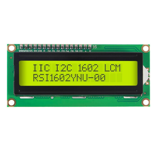 Mosiee16x2LCD Modul-Shield mit blau/gelbgrün 1