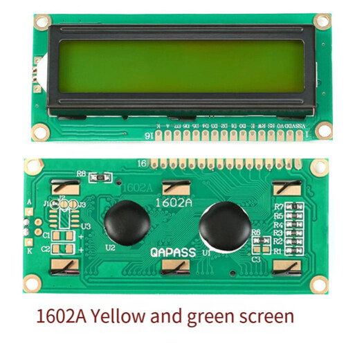 Mosiee16x2LCD Modul-Shield mit blau/gelbgrün 2