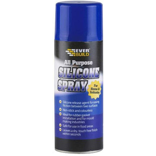 Everbuild Everbuild Silicone Spray Multi Purpose Lubricant 400ml