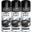 Rapide Rapide Auto Extreme Spray Paint Black Matt 250ML x 3 1
