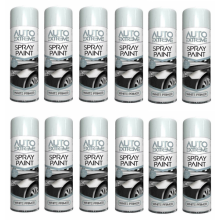 Auto Extreme All Purpose Spray Paint Aerosol White Primer 250ml x 12