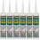 Everbuild Everbuild Instant Nails High Strength Quick Grab Panel Adhesive White 290ml x 6 1