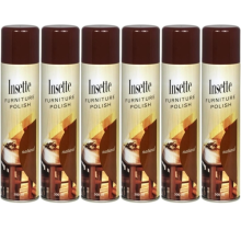 Insette Furniture Polish Natural 300ml x 6
