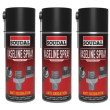 Soudal Vaseline Spray - 400ml x 3