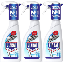 Viakal Classic Limescale Remover Spray, 500 ml x 3