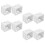 Eease mini blind brackets 1 inch 8 pcs 3