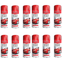 Auto Extreme Spray Paint Aerosol Red Gloss 250ml x 12