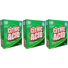Dri-Pak Citric Acid Natural Appliance Descaler 250g x 3