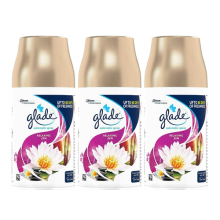 Glade Automatic Air Freshener Spray Refill Relaxing Zen 269ml x 3