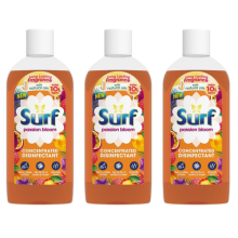 Surf Concentrated Disinfectant Multi-Purpose Cleaner Passion Bloom 240ml x 3