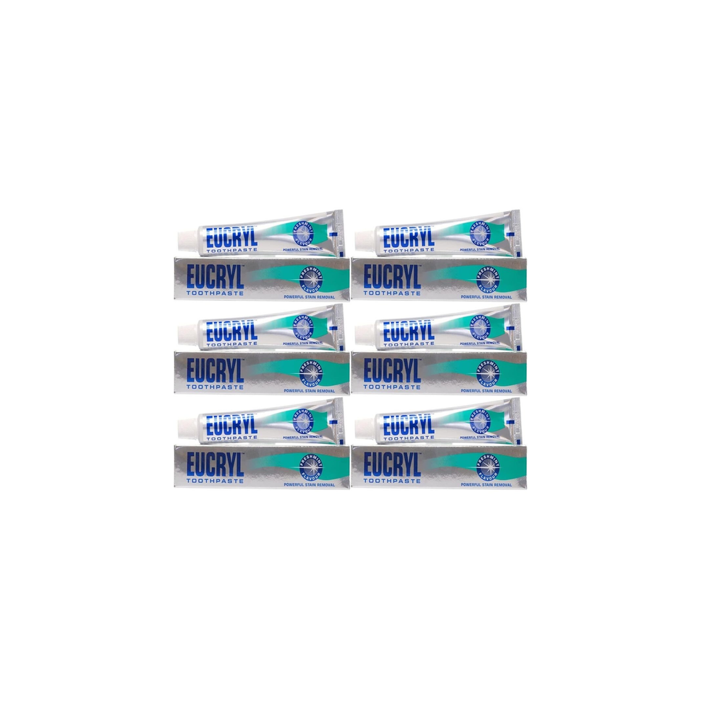 Photos - Toothpaste / Mouthwash Eucryl Toothpaste Stain Remover Freshmint 50ML - Stain Remover x 6