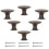 Cabinet Pulls Knobs Single Hole 6 pcs 1