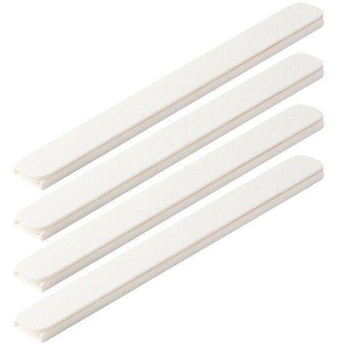 Glissières de tiroir blanches (4 pièces)