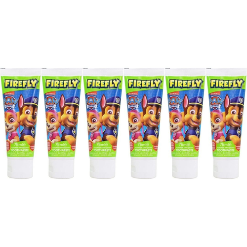 Paw Patrol Toothpaste Nicklodeon 3 Years 75ml x 6
