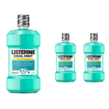 Listerine Mouthwash Cool Mint 250ml x 3