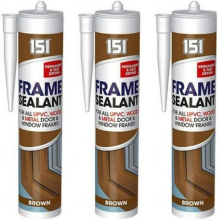 151 Brown Frame Sealant For Permanent and Fast Drying 280ML - Pack of 3