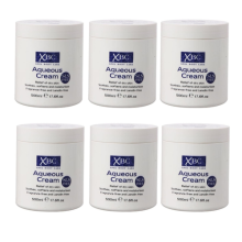 XBC Aqueous Cream Moisturising Cream For Body CARE 500ml - Pack Of 6