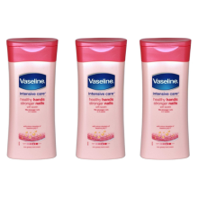 Vaseline Intensive Care Healthy Hands Stronger Nails Lotion 200ml x 3