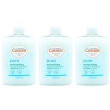 Cussons Pure Moisturising Camomile & Vitamin E Handwash 500ml x 3