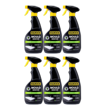 Kilrock Mould and Mildew Remover Spray 500ml  x 6