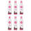 Pride Pride & Groom Dry Doggie Shampoo Raspberry 200ML x 6 1
