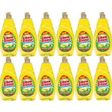 Elbow Grease Washing Up Liquid Lemon 600ml x 12