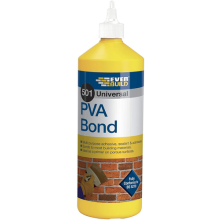 Everbuild PVA 501 Universal PVA Bond 500ml EVBPVA05L