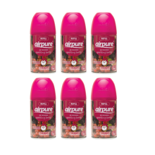 Airpure Automatic Air Freshener Refill Sparkling Berry 250ml - Pack Of 6