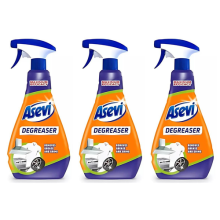 Asevi Power Degreaser Disinfectant Cleaning Spray 750ml x 3