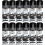 Rapide Rapide Auto Extreme Spray Paint Black Matt 250ML  x 12 2
