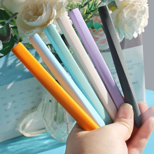 Twist Action Gel Inks Pen Quick Dry Ergonomic Grip-Black 1