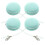 Pellicola detergente per schermo del telefono a forma di macaron (4 pezzi) 2