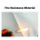 Fire Blanket Emergency Quick-Release Case 1m x 1m x 0.3mm 7