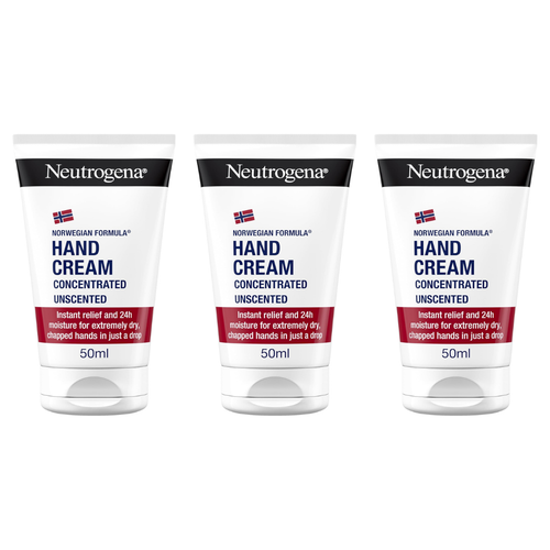 Neutrogena Neutrogena Hand Cream Norwegian Formula Unscented 50ml  x 3 1