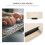 Toetsenbordlade onder het bureau, uitschuifbaar, beige 2