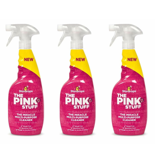 Stardrops The Pink Stuff - The Miracle Multi-Purpose Cleaner 850ml x 3 1