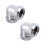 Brass 90-Degree Rotary Extender Fitting 2PCS 5
