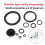 Flexible Rubber Sealing Rings For Sprayer Replacement Parts 8